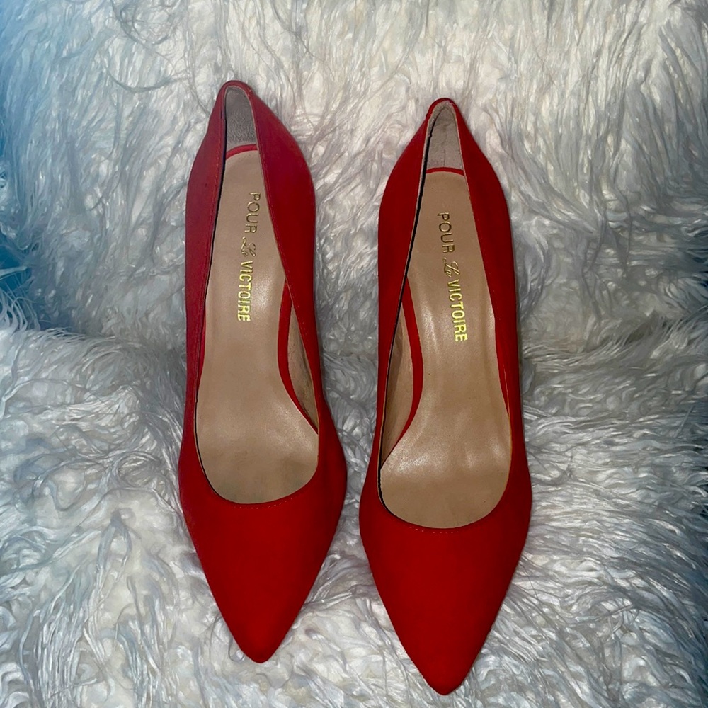 Tangerine heels